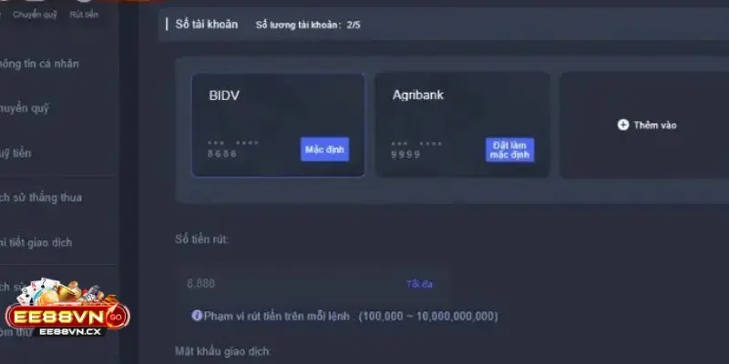 rút tiền EE88